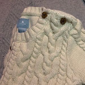Baby gap cable knit sweater onesie